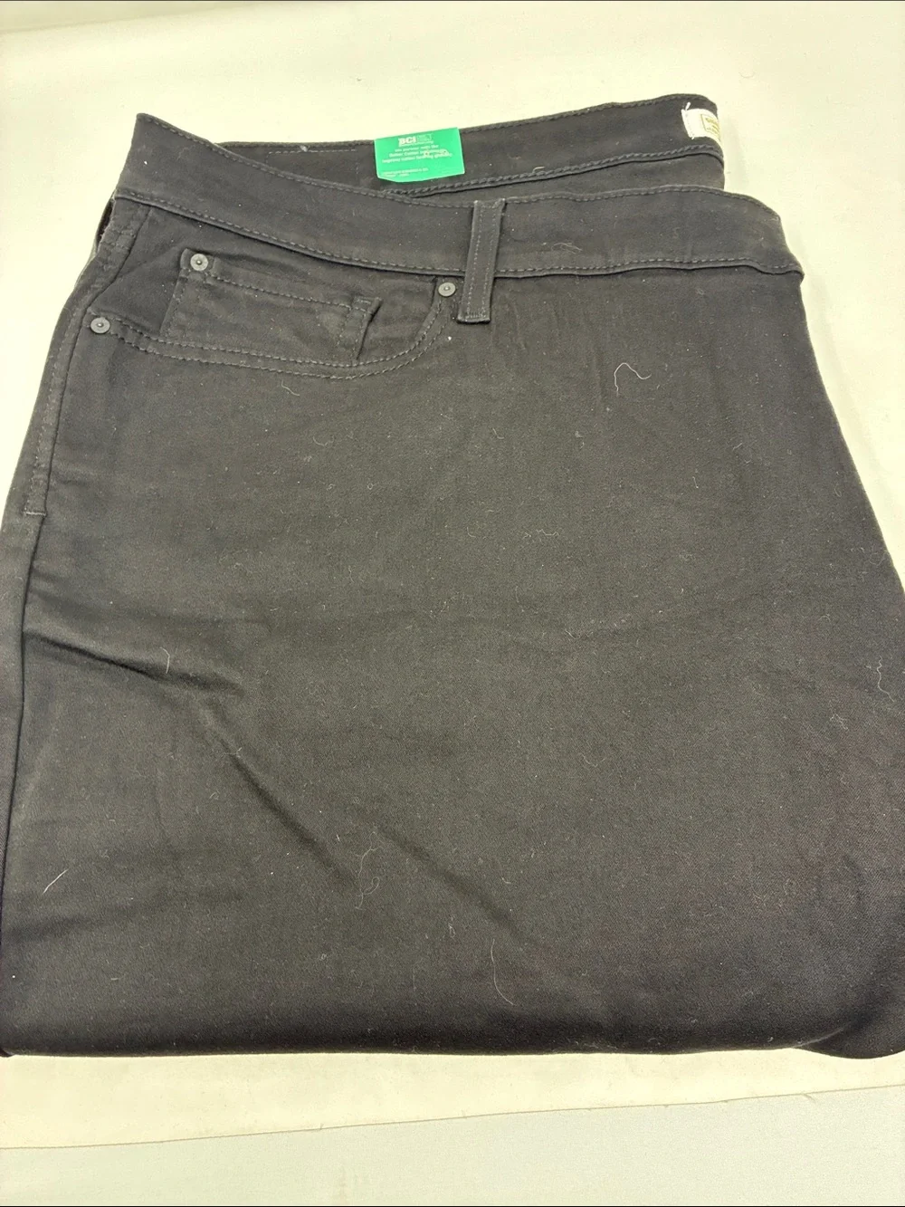 Signature by Levi Strauss Mid Rise Straight Women Jeans - Black 28S|W39|L30